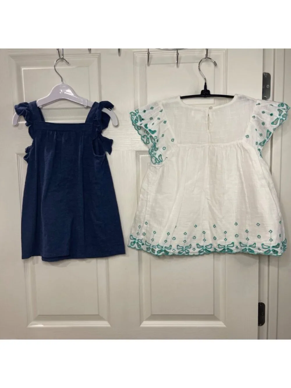 Cat & Jack Atlanta Braves Tank and Lightweight Blouse Set of 2 Girls‎ Size 7/8